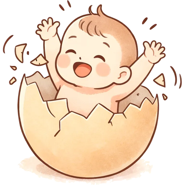 to be born
