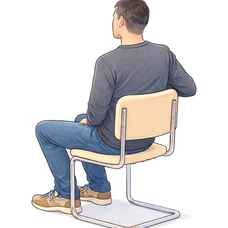 to sit down