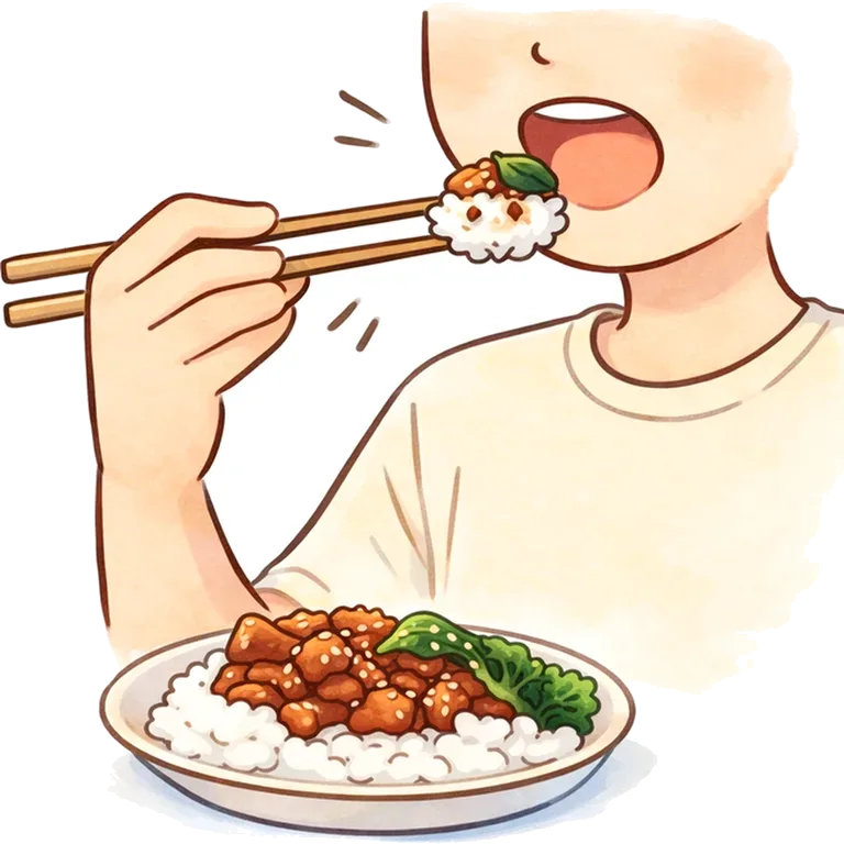 to eat