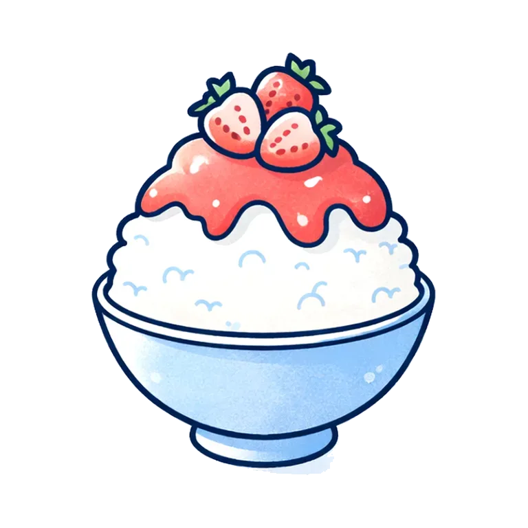 shaved ice dessert