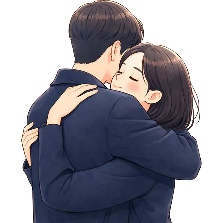 to hug