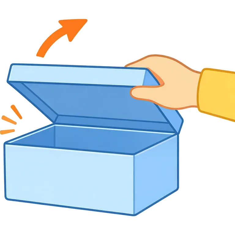 to open