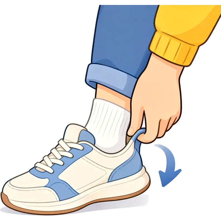 to put on shoes