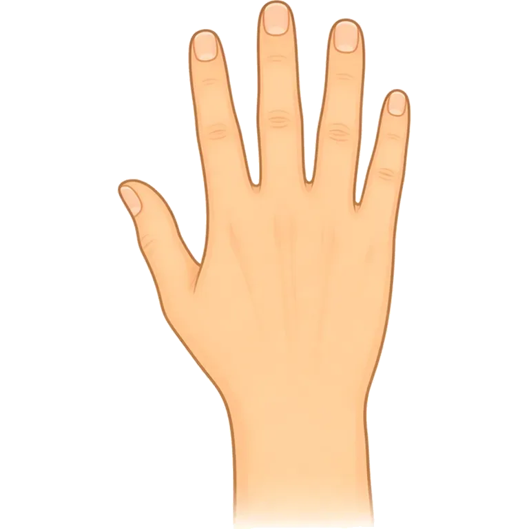 back of hand