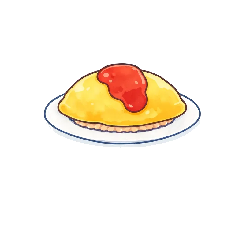 omelette rice